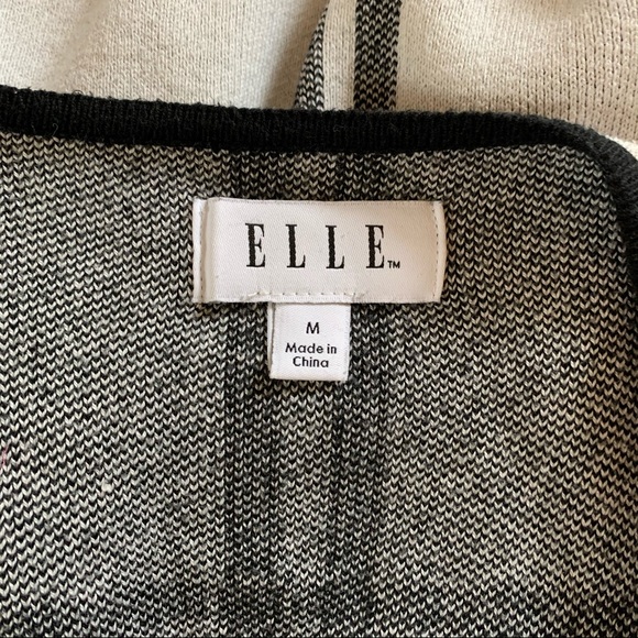 Elle | Front Open Longline Plaid Cardigan - Picture 6 of 7